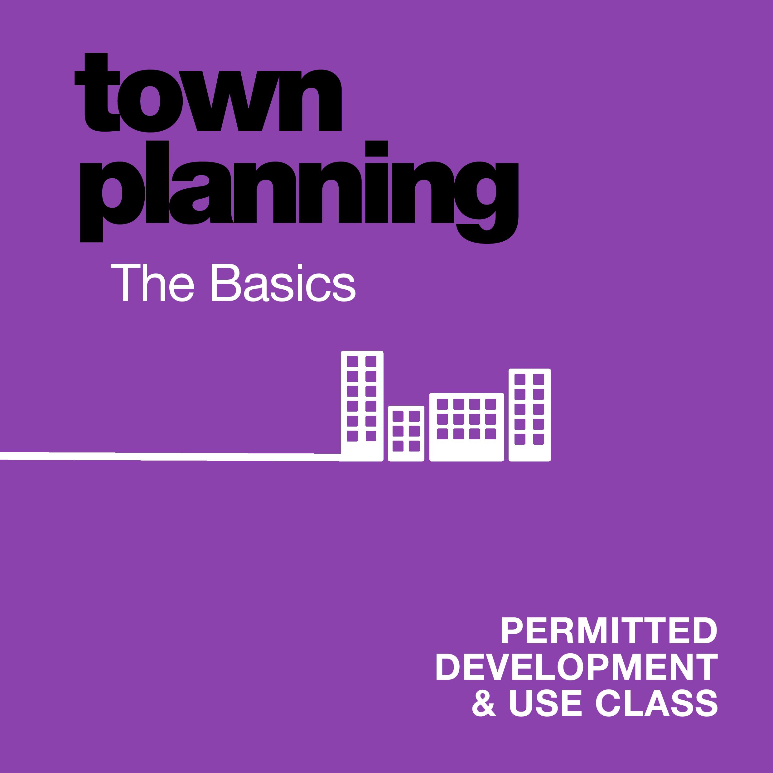 eBook on permitted development rights and use class