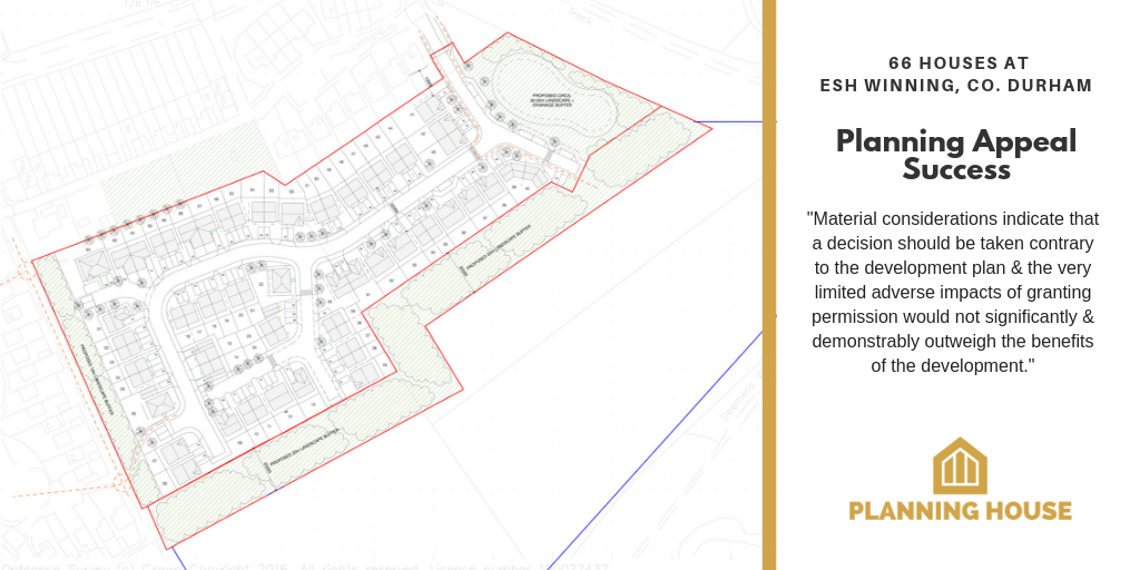 Planning Success – Appeal Allowed in Co. Durham