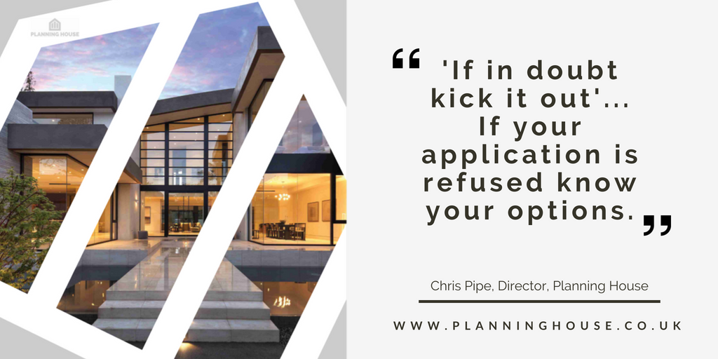 Know your options if your planning application is refused