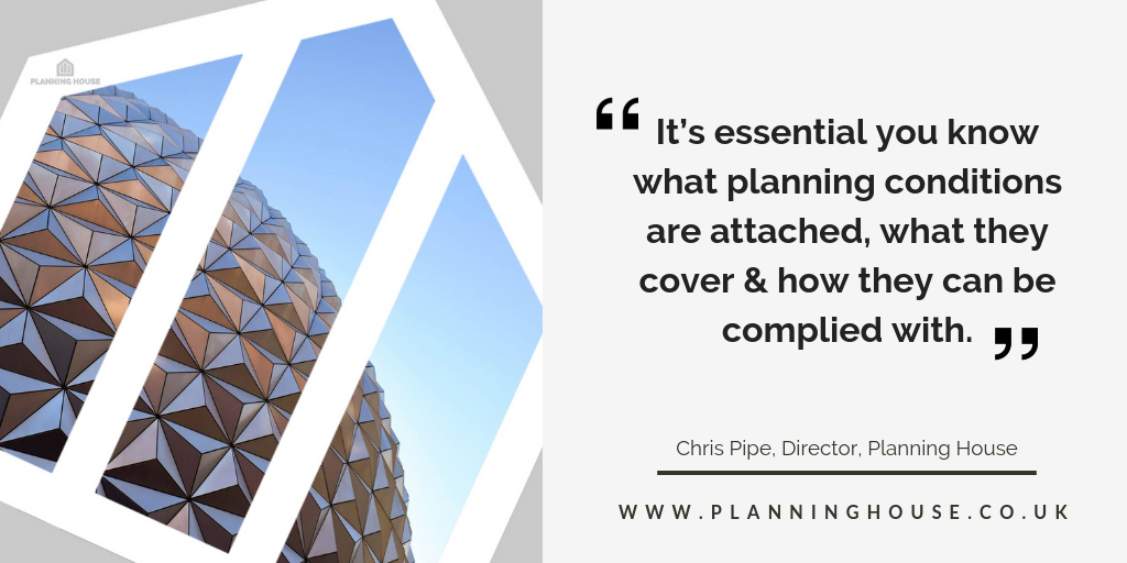 Understanding Planning Conditions