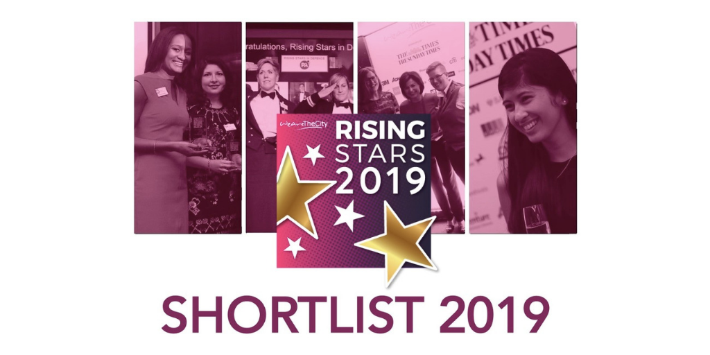 Helen Heward Shortlisted for Rising Star Award 2019