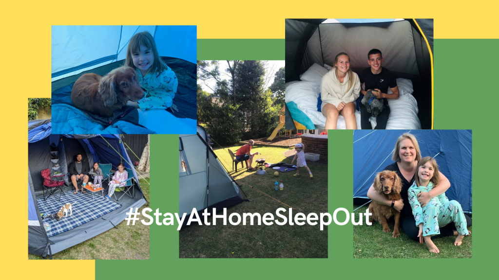 National Stay At Home Sleep Out