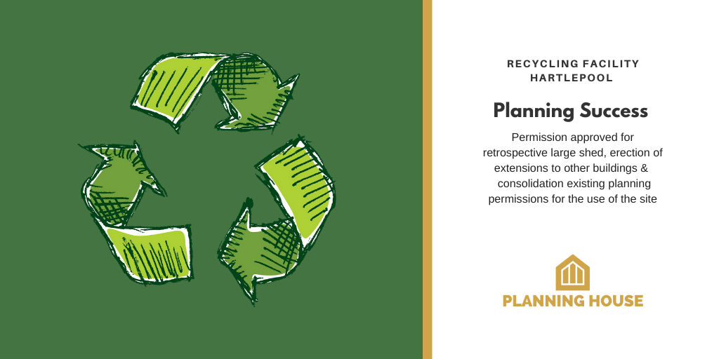 Planning Success at Recycling Facility in Hartlepool
