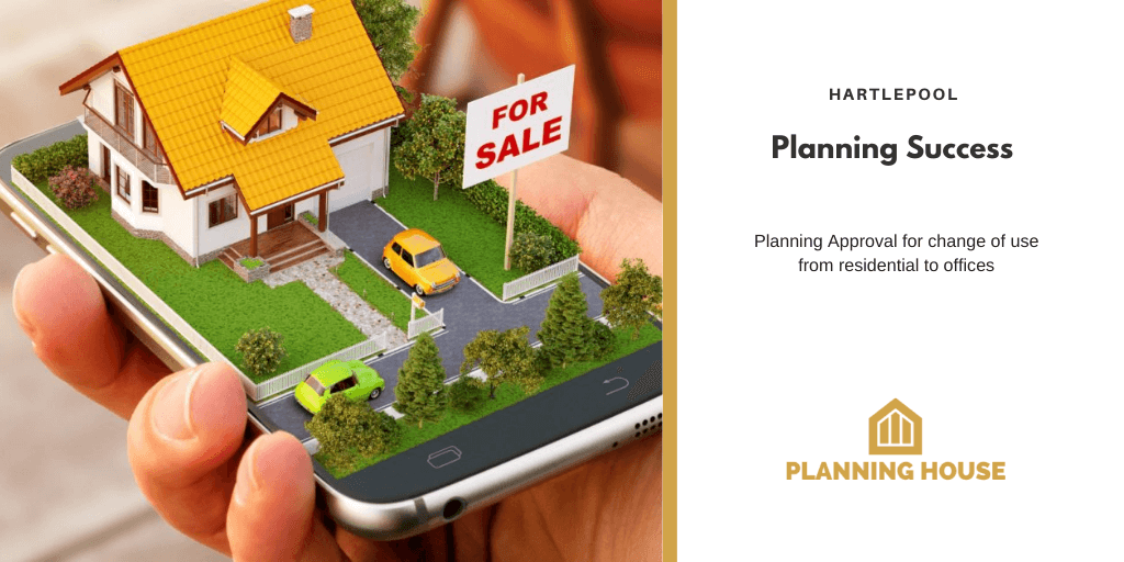 Planning Success – Change of Use, Residential to Offices
