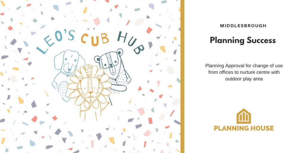 Planning Success – Charity Nurture Centre, Middlesbrough