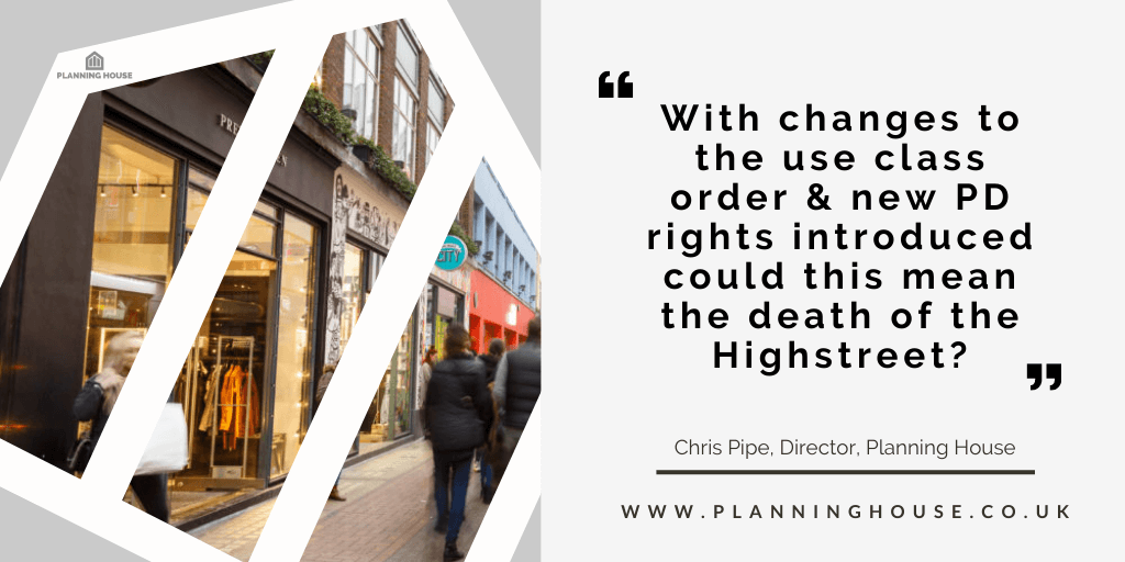 New Use Class E – A ray of Hope for Britain’s Highstreets?