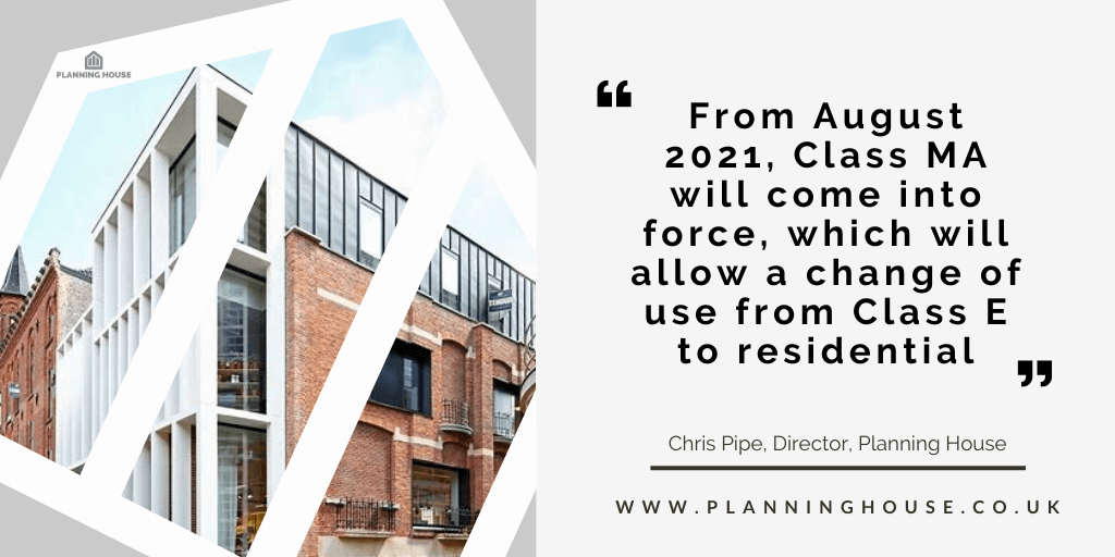 New Permitted Development Rights for Shops and Commercial (Class MA)