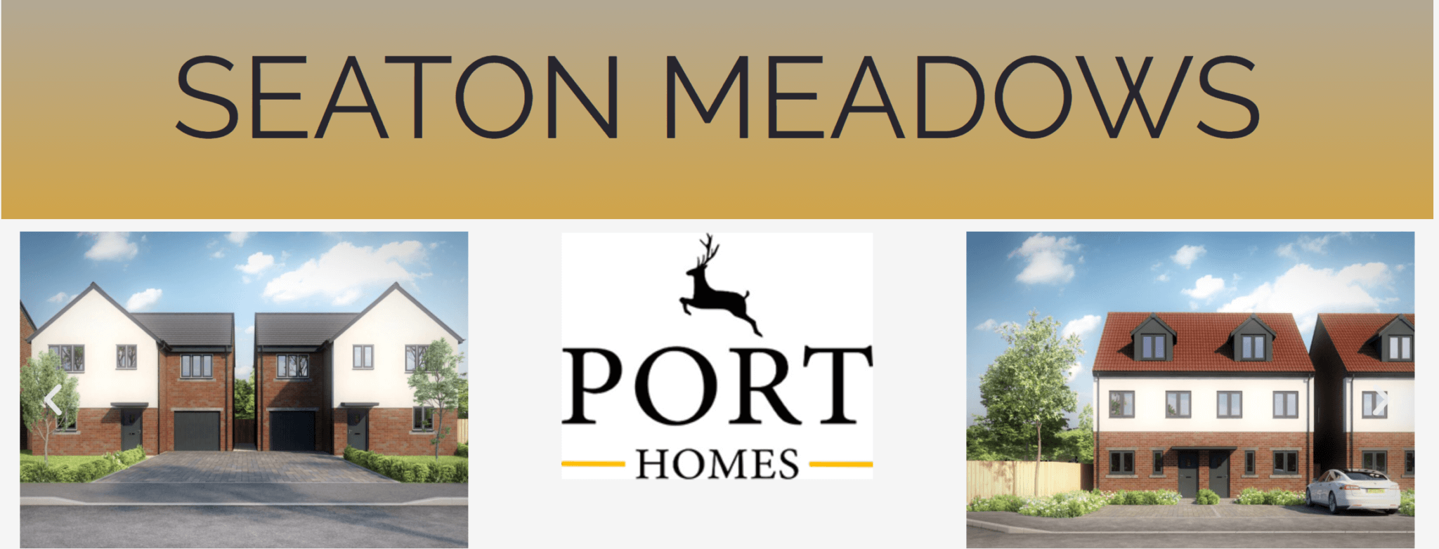 Seaton Meadows, Hartlepool new residential development consultation for Port Homes