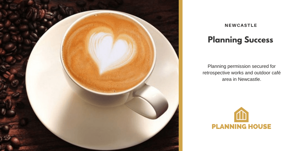 Planning Success – change of use of shop to café
