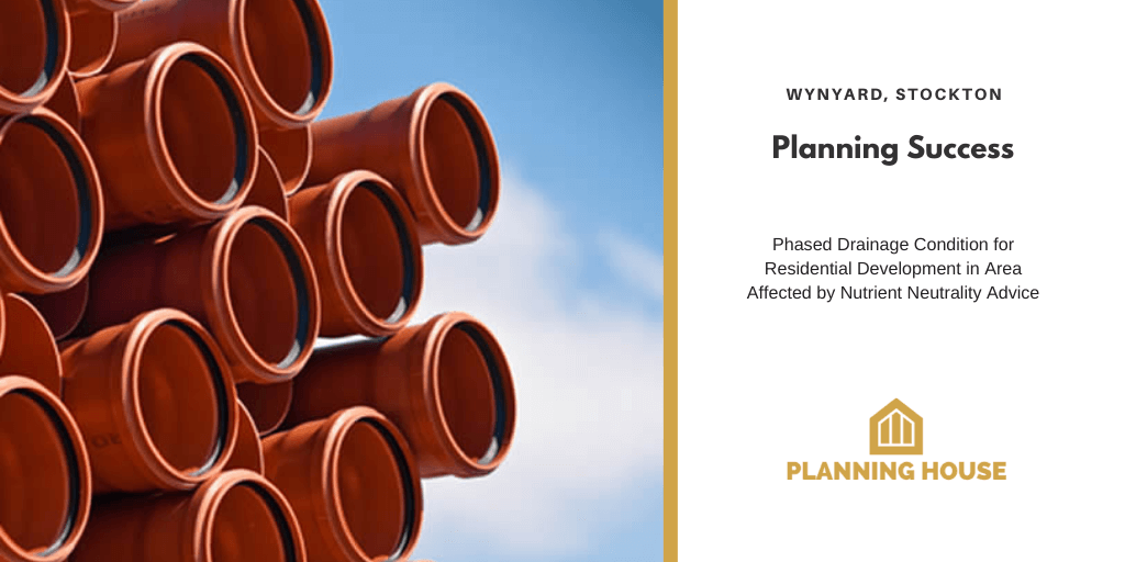 Planning Success – s96a Non-Material Amendment to Allow Phased Drainage