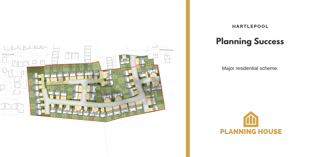 Planning Success – Major residential scheme accepted in Hartlepool