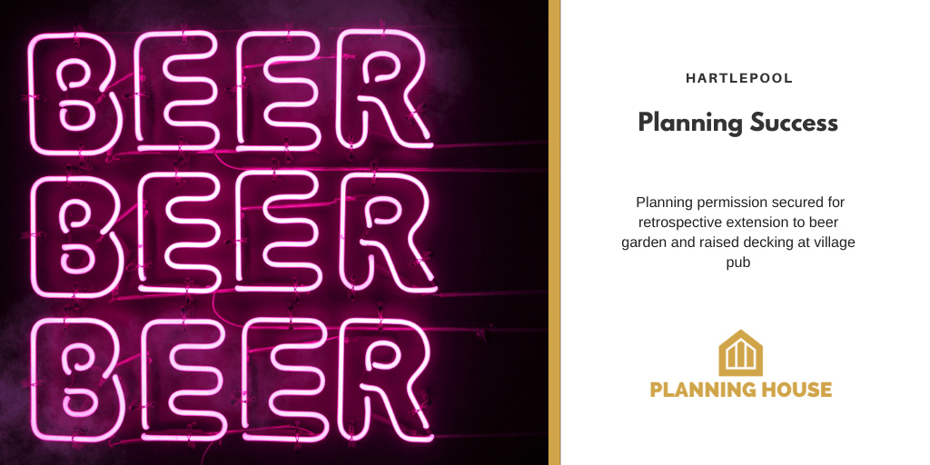 Planning Success – Retrospective Works Hartlepool