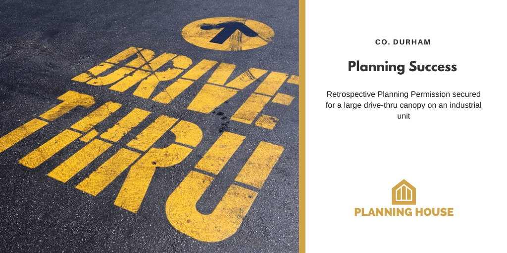 Planning Success – Retrospective Planning Permission for Canopy