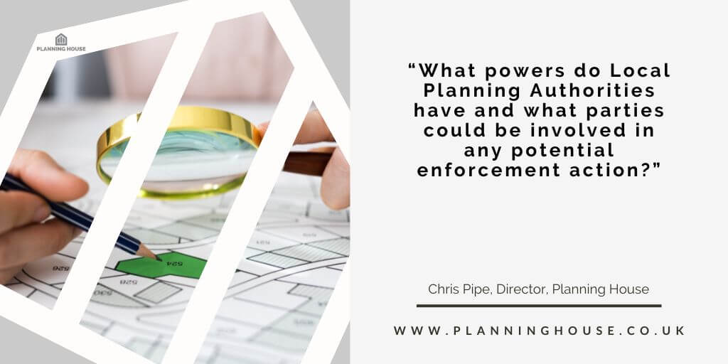 The Role of Local Planning Authorities in Enforcement