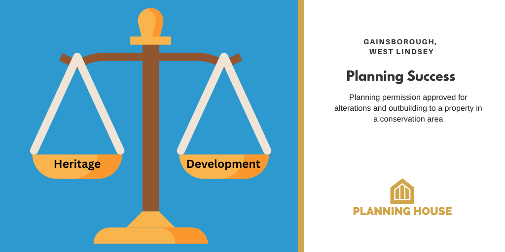 Planning Success – Alterations & Outbuilding in Conservation Area, West Lindsey